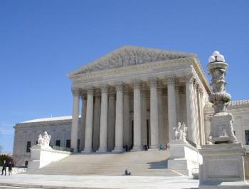This photo of the US Supreme Court building in Washington, DC was taken by DC native David Lat.